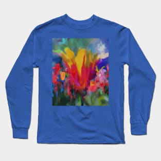 Happy Tulip Long Sleeve T-Shirt